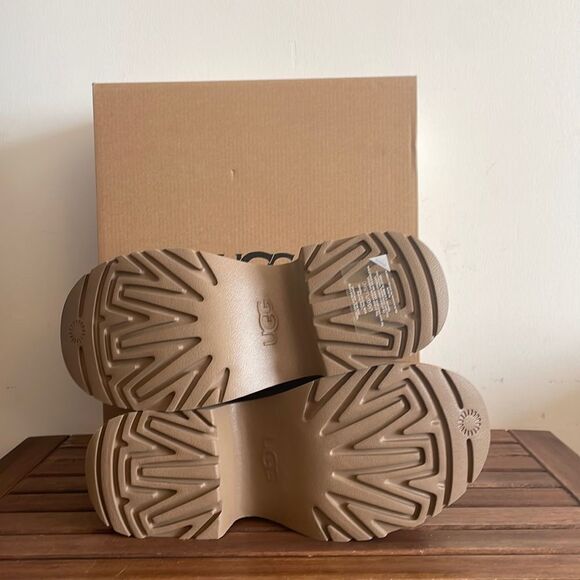 UGG Classic Ultra Mini New Heights Boots Chestnut USA Women Size 11/UK 9/EU 42 - Picture 10 of 12